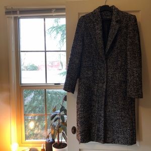 Ralph Lauren herringbone wool coat